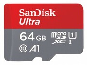 64GBmicroSDClass10UHS-IA1+SDadapterSanDiskUltra,653x,Upto:98MB/s