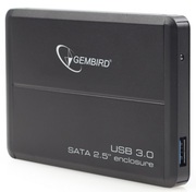 GembirdEE2-U3S-2,Externalenclosurefor2.5''SATAHDDwithUSB3.0(5Gb/s)interface,Aluminiumcase,Black