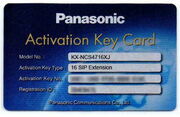 AccessoryPBXPanasonicKX-NCS4716XJ,License16chSIPPhone
