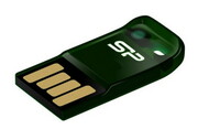 32GBUSBFlashDriveSiliconPowerTouchT02GreenEmbeddedMagnet