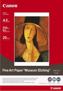 PaperCanonFA-ME1,A3,(297x420mm),FineArt“MuseumEtching”,350g/m2,93Ibs(us),20pages