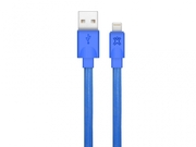 CableLightning1.0m-XtremeMacFlatCable,Blue,AppleMFICertified,PremiumQuality,Nylonstructure,Resistant