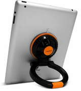 CanyonCNA-ISTAND1BiPad/Tabletstand+snap-onprotectivecase,360degreerotatingfunction,transparentsticker,Black/Orange