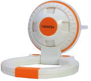 CanyonCNA-ISTAND1WiPad/Tabletstand+snap-onprotectivecase,360degreerotatingfunction,transparentsticker,White/Orange
