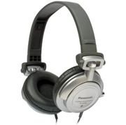 HeadphonesPanasonicRP-DJ300E-S,w/oMic,1xmini-jack3.5mm,adaptorto6.3mm