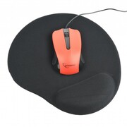 "MousePadGembirdMP-GEL-BK,240?220?4mm,Cloth,Gelwristsupport,Black-https://gembird.com/item.aspx?id=10113"