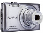 FujifilmFinePixJX600silver,14Mp;5xWide;ISO3200;2.7";DIS;HDMovie;Li-Ion(Aparatfotocompact/компактныйцифровойфотоаппарат)