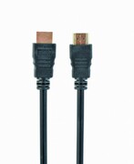 CableHDMICablexpertCC-HDMI4F-6,1.8m,HighspeedHDMIflatcablewithEthernet,Supports4KUHDresolutionsat60Hz,1.8m,blackcolor