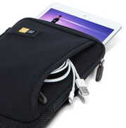 7"TabletSleeve-CaseLogicTNEO-108KBLACKiPad®mini/TabletCasewithPocket