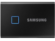 M.2ExternalSSD2.0TBSamsungT7TouchUSB3.2,Black,USB-C,FingerprintSecurity,IncludesUSB-CtoA/USB-CtoCcables,SequentialRead/Write:upto1050/1000MB/s,V-NAND(TLC),Windows/Mac/PS4/XboxOnecompatible,Light,Portable,Durable