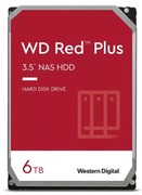 3.5"HDD6.0TB-SATA-256MBWesternDigitalRedPlus(WD60EFPX),NAS,CMR