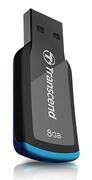 8GBUSBFlashDriveTranscend"JetFlash360",Black,R/W:18/10MB/s,Retail,USB2.0