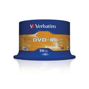 VerbatimVD1650-DVD-R4,7GB16xCakeBox50pack[43548]