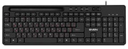 KeyboardSVENKB-S302,Multimedia,Trayforsmartphone,Black,USB