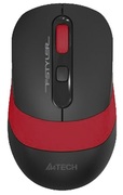 WirelessMouseA4TechFG10,Optical,1000-2000dpi,4buttons,Ambidextrous,1xAA,Black/Red,USB