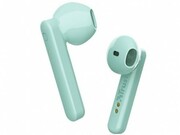 TrustPrimoTouchBluetoothWirelessTWSEarphones-Mint,Upto4hoursofplaytime,Manageallimportantfunctions(next/previous/pause/play/voiceassistant)withasimpletouch