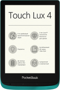 "PocketBookTouchLux4,627Emerald,6""EInk®Carta™,Wi-Fi,Frontlight-https://www.pocketbook-int.com/ua/store/products/pocketbook-touch-lux-4"