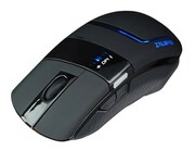 ZALMAN"ZM-M501R",GamingMouse,800/1500/2000/4000dpiadjustable,4differentLEDillumination,9buttons,Avago3050gamingsensor,Omronbuttonapplied,Weightadjustable,USB,Black