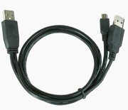 CableMinidualUSB2.0,MiniB-2AM,0.9m,Cablexpert,Highquality,CCP-USB22-AM5P-3