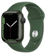 AppleWatchSeries7GPS,45mmGreenAluminiumCasewithCloverSportBand,MKN73