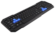 ZALMAN"ZM-K200M",MultimediaKeyboard,10-Keys,Ergonomicallydesigned,8Bluecoloreddirectionkeys,USB,Black