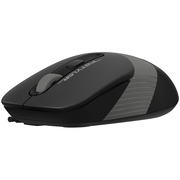 MouseA4TechFM10,Optical,600-1600dpi,4buttons,Ambidextrous,4-WayWheel,Black/Grey,USB