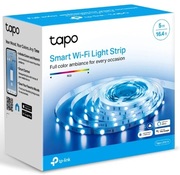 TP-LINKTapoL900-5,SmartWi-FiLEDDimmableStrip,Multicolor,5Meters,2100lm