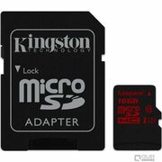 Kingston16GBmicroSDHCClass10UHS-IU3withSDadapterspecialforActionCameras,Ultimate,600x,Upto:90Mb/s,Water/Shock/Temperature/Vibration/X-rayProof