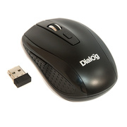 DialogPointer-RF2.4Gопт.мышь,6кнопок+ролик,USB,черная