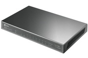 TP-LINKTL-SG1210P,10-PortDesktopGigabitPoE+Switch,8PoE+10/100/1000MbpsLANports,1SFPport,1GigabitLANport,802.3at/802.3af,PoEpowerbudget:63W