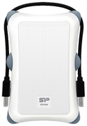 1.0TB(USB3.0)2.5"SiliconPower"ArmorA30",White-Grey,Anti-Shock(MilitaryDropTest)