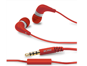 AcmeHE15RGroovyin-earheadphoneswithmic,Red,20Hz-20KHz,94dB,16Ohm,1.3m(casticumicrofon/наушникисмикрофоном)