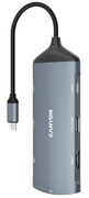 DockingStationCanyonDS-15,8-in-1,2xUSB3.1,1xUSB2.0,1xTypeC,LAN,HDMI,SD/TF,3.5mm,PD