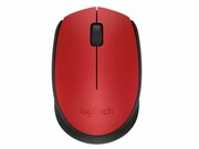 LogitechWirelessMouseM171Red,OpticalMouse,Nanoreceiver,Red,Retail