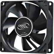 80mmCaseFan-DEEPCOOL"XFAN80"Fan,80x80x25mm,1800rpm,<20dBa,21.8CFM,HydroBearing,Big4PinMolex,Black