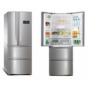 ХолодильникAKAIMRF360Wнерж.(Холодильниктрехкамерныйside-by-sideснижнейморозильнойкамеры-2,классА+знергопотребления,(В*Ш*Г)1800*688*684обьемнетто350л.)