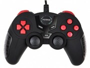 MARVO"GT-004",VibrationGamePad,15buttons,2sticks,Ergonomicdesign,Softsweat-resistantsurfacecoating,PCWin7,8,10compatible,USB,Black/Red