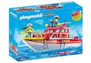 ИгровойнаборPlaymobilFireRescueBoat(70147)
