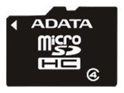 16GbmicroSDHCADATAClass4,w/SDadapter