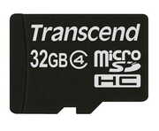 32GBMicroSDHC(Class4),Transcend"TS32GUSDC4"(R/W:19/7MB/s)
