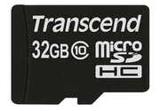 32GBTranscendTS32GUSDC10MicroSDHCClass10(R/W:20/16MB/s)