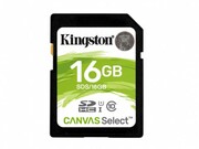 Kingston16GBSDHCCanvasSelectClass10UHS-I,400x,Upto:80MB/s