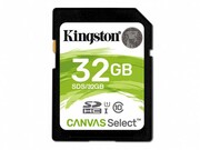 Kingston32GBSDHCCanvasSelectClass10UHS-I,400x,Upto:80MB/s