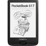 PocketBook617,InkBlack,6"EInkCarta(758x1024)