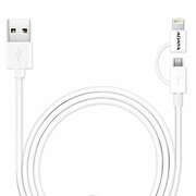 Sync&Charge2-in-1Lightning&microUSBcableADATA,White,AppleMFicertified,100cm,Plastic,HighQuality