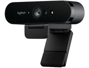 LogitechBRIOUltraHDPROWebcam,4KUltraHDvideocalling(upto4096x2160pixels@30fps),1080p/60fps,HDR,Autofocus,StereoMicrophone,960-001106