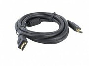 CableHDMISVENHDMIv1.4HighSpeed19M-19M,Ethernet,3.0m,male-male,Blackcablewithgold-platedconnectors