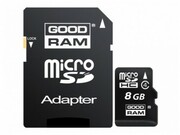 GOODRAMmicroSDHC8GBCL4+adapter