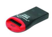 GembirdFD2-MSD-1MicroSDHC,USB2.0,Black/Red