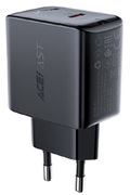 USBChargerACEFASTA1,Singleport,USB-C,PD3.020W,Totaloutput:20W,QC3.0,Black